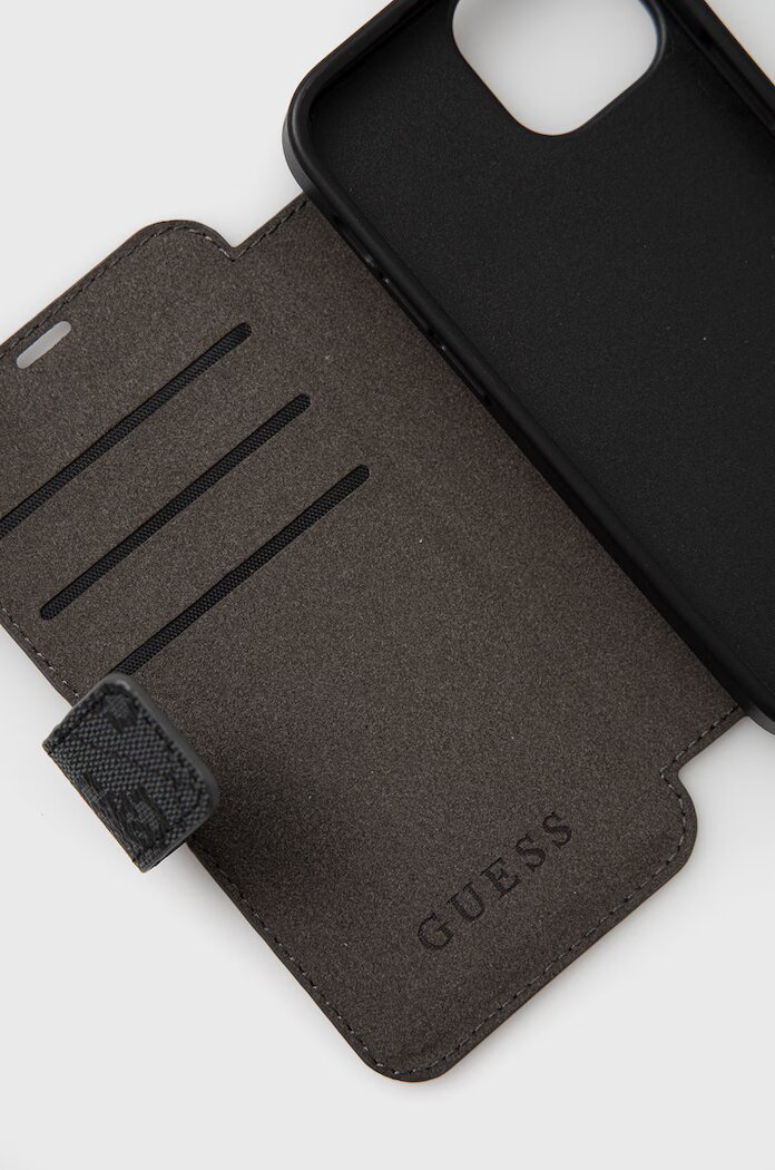 GUESS Кейс за телефон iPhone 13 Mini в сиво