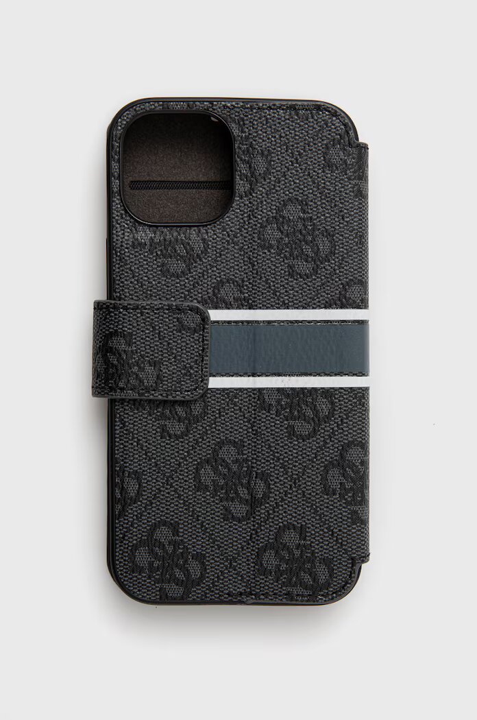 GUESS Кейс за телефон iPhone 13 Mini в сиво