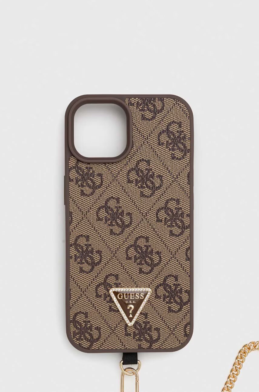 GUESS Кейс за телефон iPhone 15 6.1