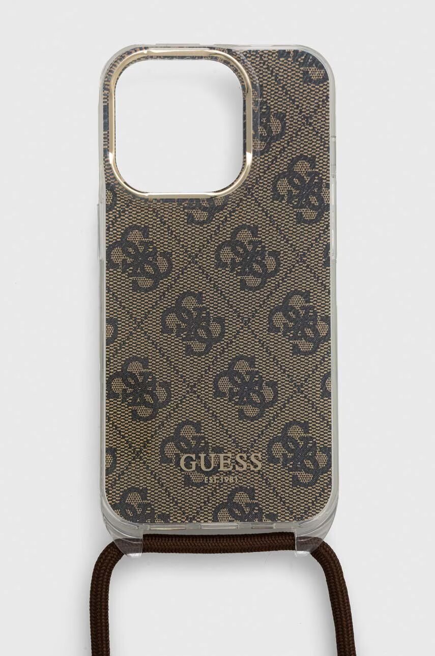 GUESS Кейс за телефон iPhone 15 Pro 6.1"