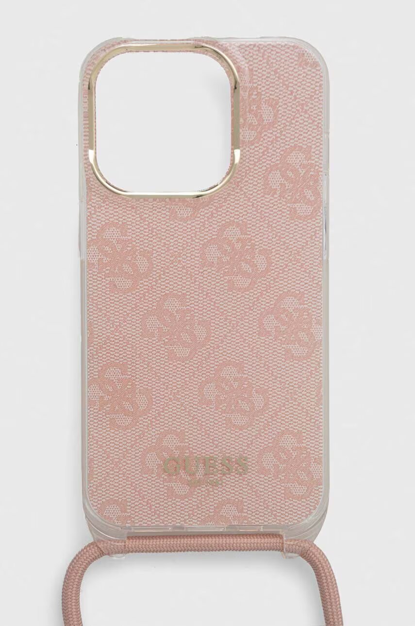 GUESS Кейс за телефон iPhone 15 Pro 6.1"