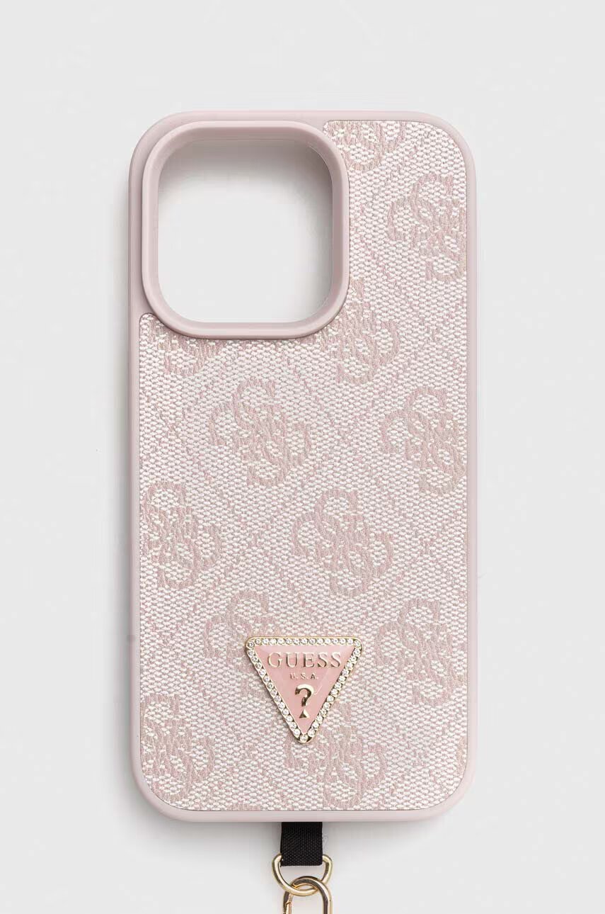 GUESS Кейс за телефон iPhone 15 Pro 6.1