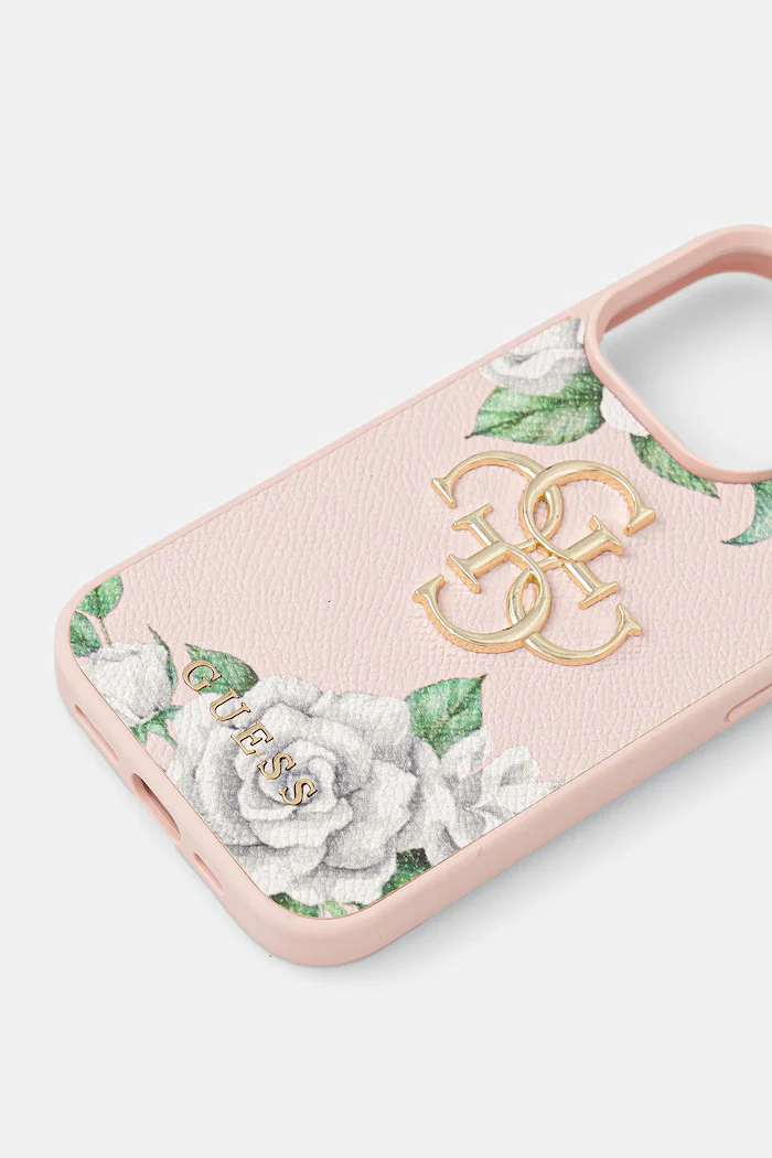 GUESS Кейс за телефон iPhone 16 Pro в розово GUHCP16LPGROP4MP