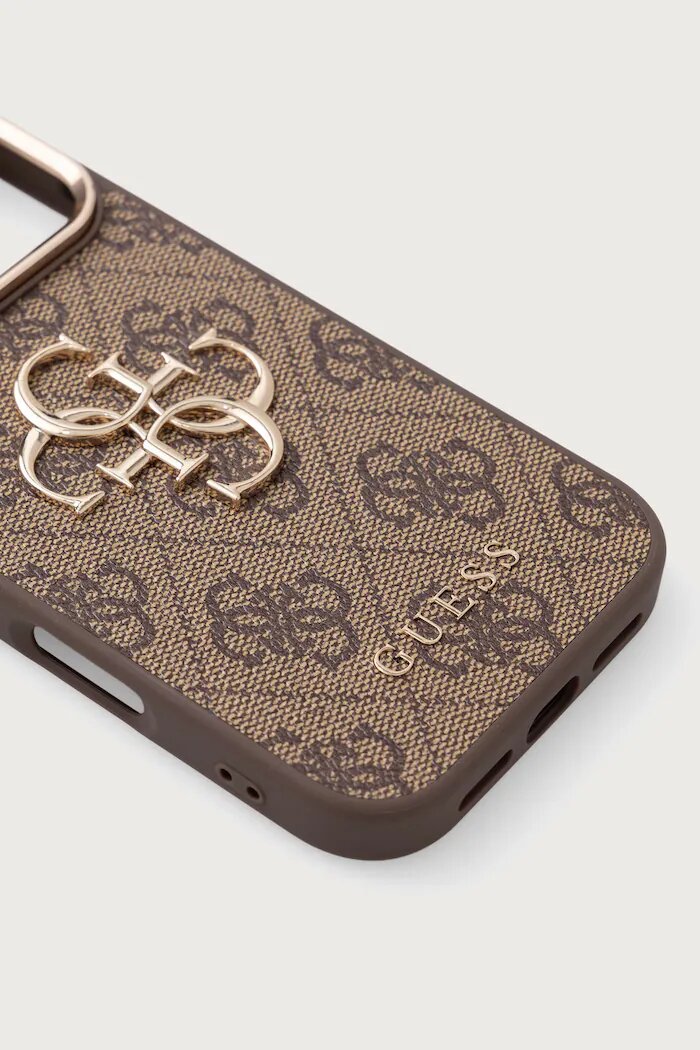 GUESS кейс за телефон iPhone 17/18 Pro кафяв GUHCP18L4GMGCBR