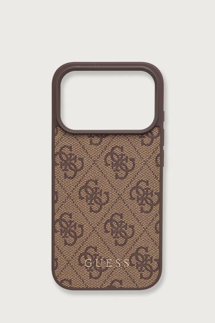 GUESS кейс за телефон iPhone 17/18 Pro кафяв GUHCP18LG4GFBR