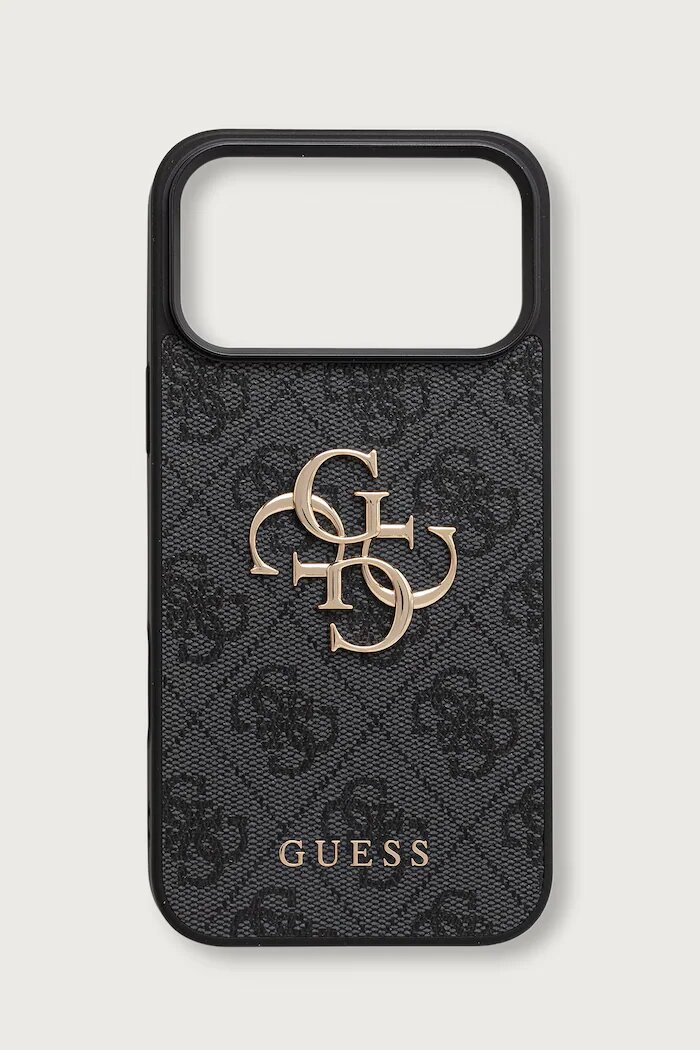 GUESS кейс за телефон iPhone 17/18 Pro Max черен GUHCP18X4GMGGR