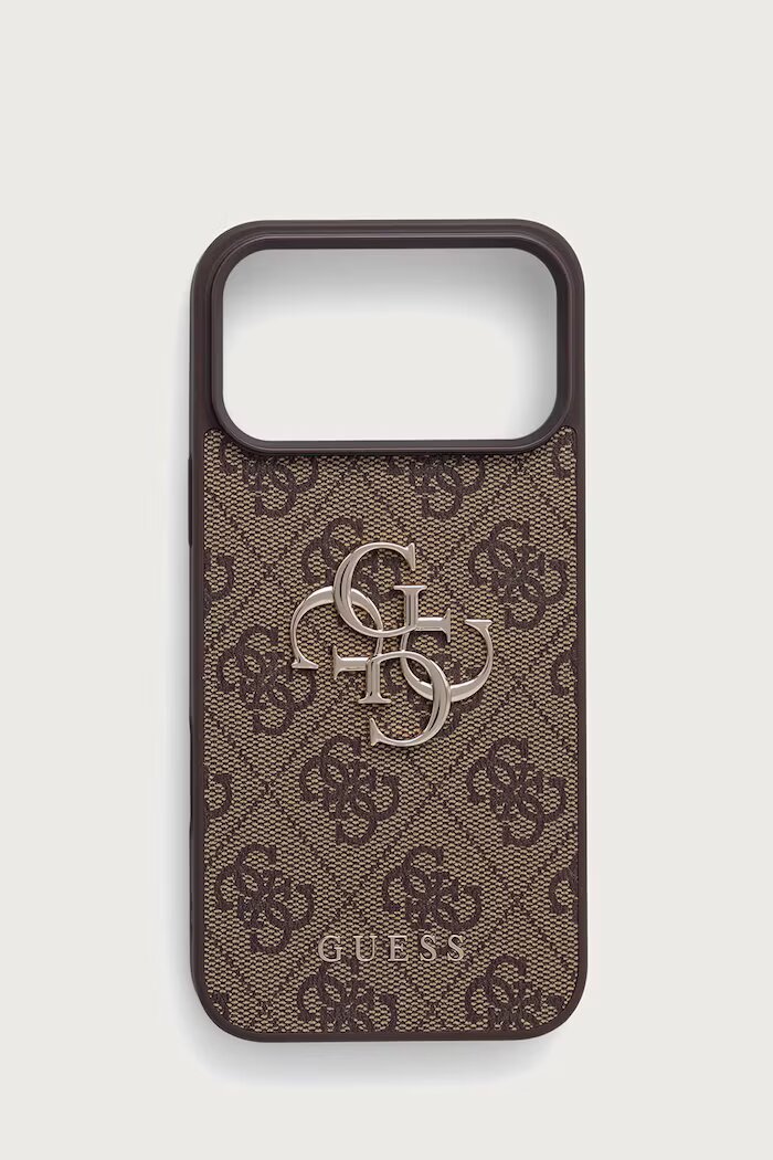 GUESS кейс за телефон iPhone 17/18 Pro Max кафяв GUHCP18X4GMGBR