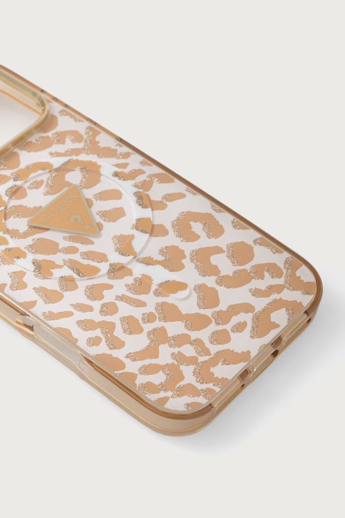 GUESS кейс за телефон iPhone 17/18 Pro Max кафяв GUHMP18XHLEGTGLW