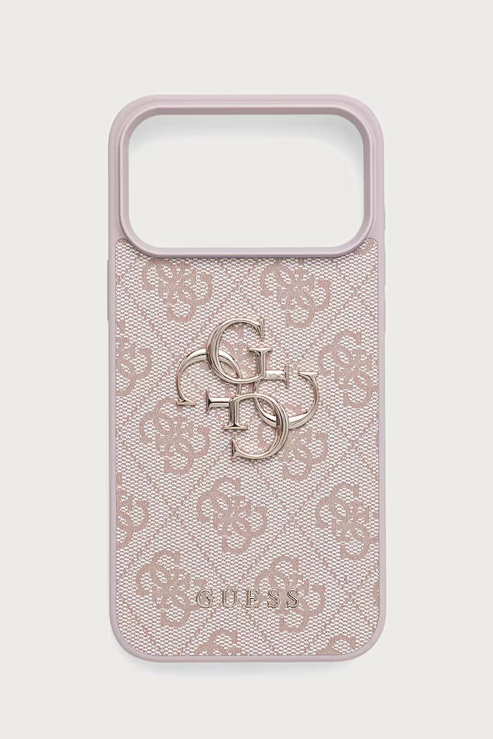 GUESS кейс за телефон iPhone 17/18 Pro Max розов GUHCP18X4GMGPI