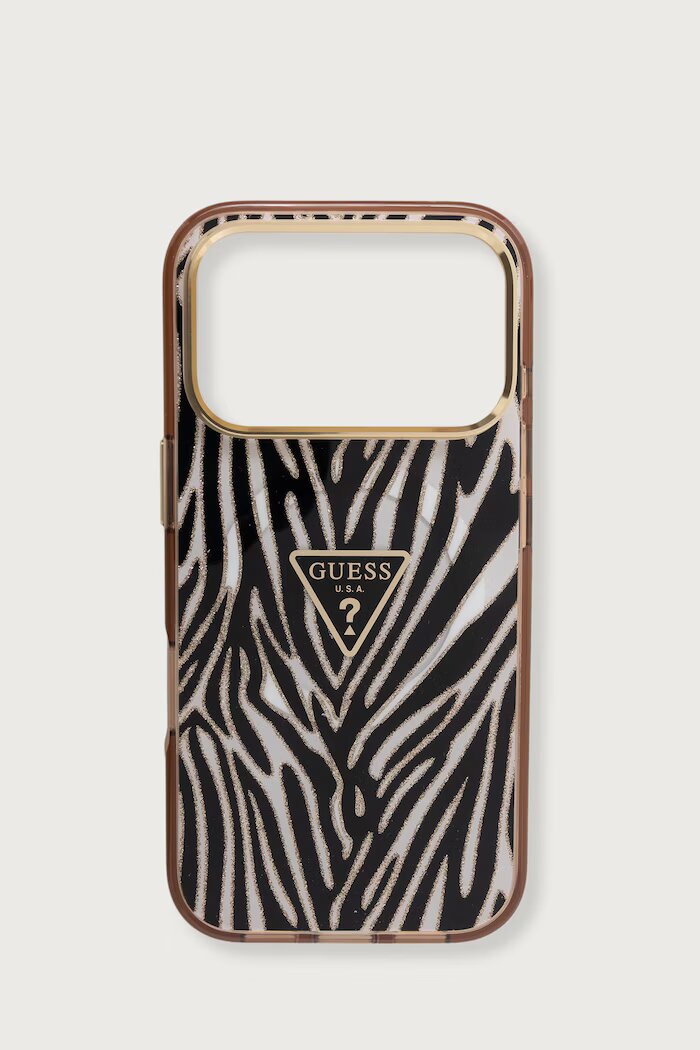 GUESS кейс за телефон iPhone 17/18 Pro златен GUHMP18L6HZPGTLD