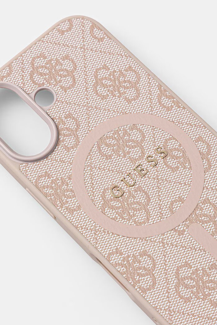 GUESS кейс за телефон iPhone 17 розов GUHMP17SG4GFRP