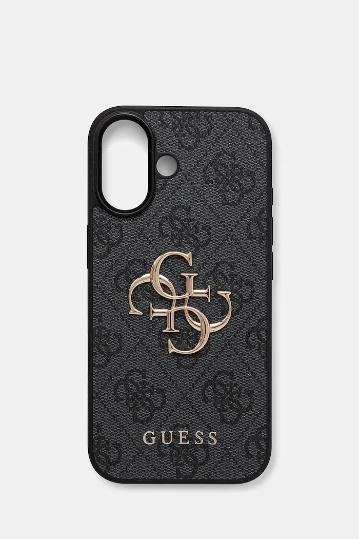 GUESS Кейс за телефон iPhone 17 в сиво GUHCP17S4GMGGR