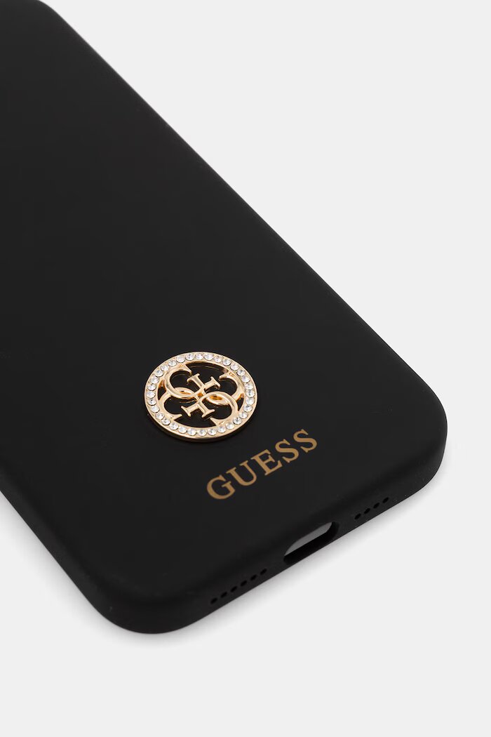 GUESS кейс за телефон Phone 15 Pro Max черен GUHCP15XM4DGPK