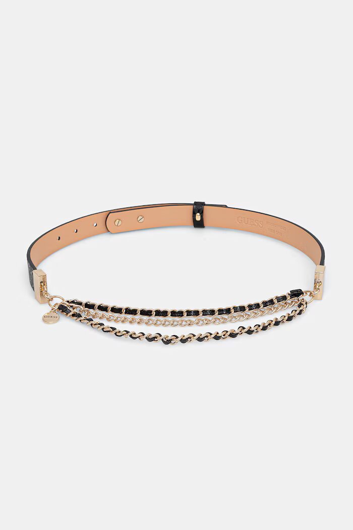 GUESS колан дамски LIBBY черен BW9353 P6225