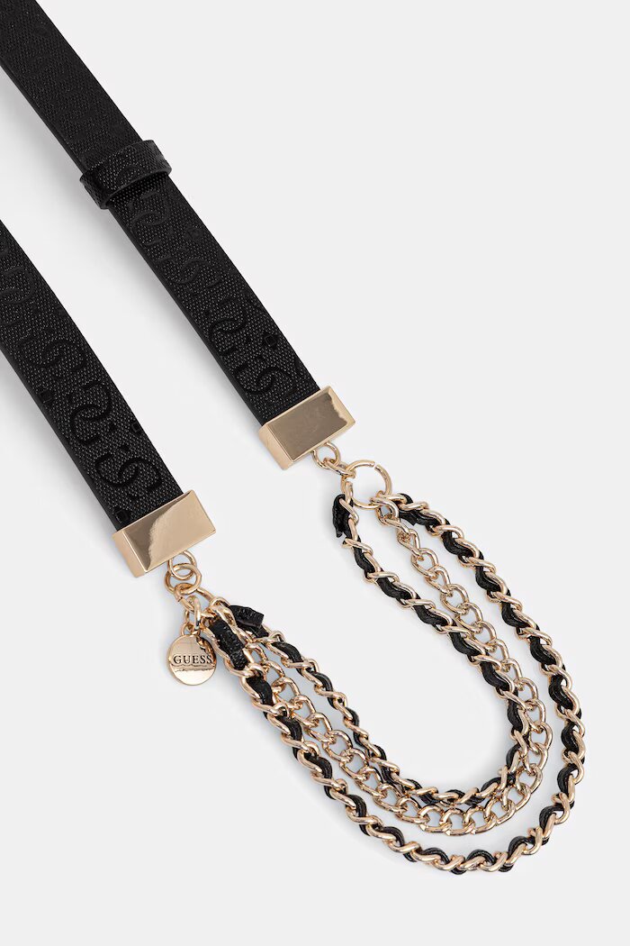 GUESS колан дамски LIBBY черен BW9353 P6225