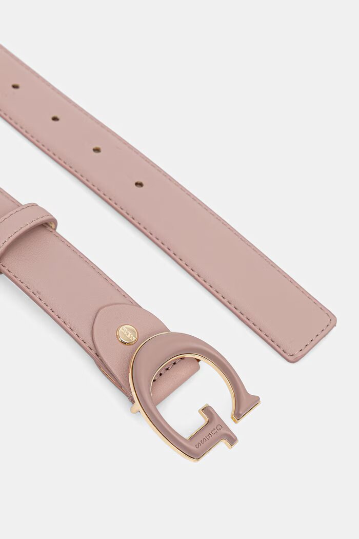 GUESS колан дамски от имитация на кожа розов BW9340 P6230