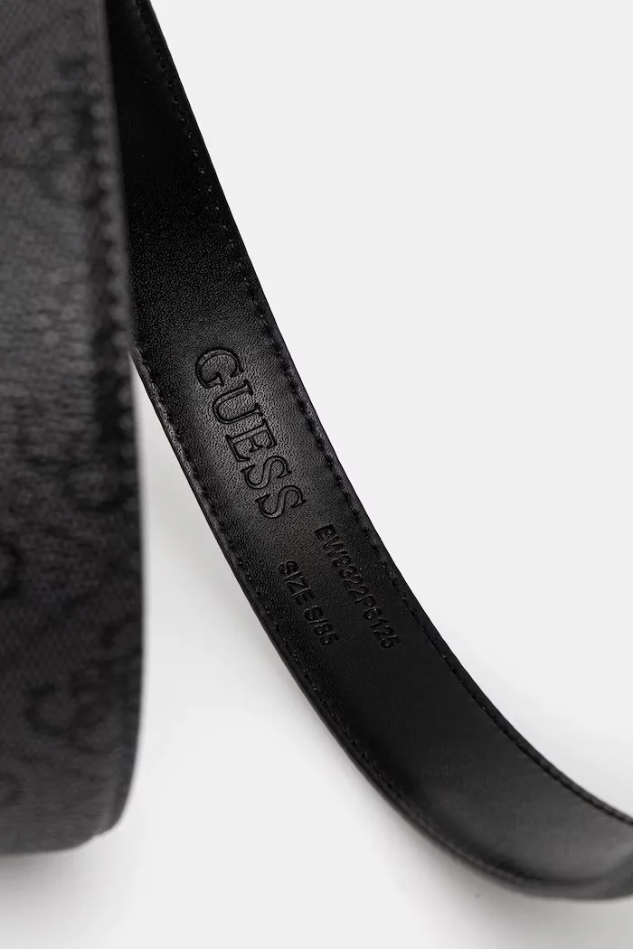 GUESS колан дамски от имитация на кожа YESBA сив BW9322 P6125