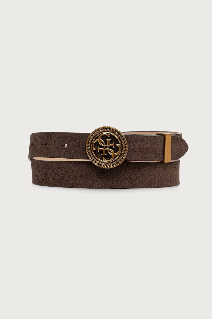 GUESS колан дамски от кожа кафяв W5BZ11 L0491