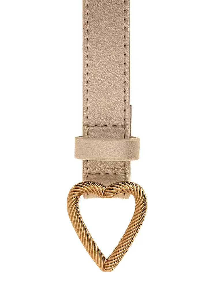 GUESS колан за деца от имитация на кожа златен J6BZ26 W4036