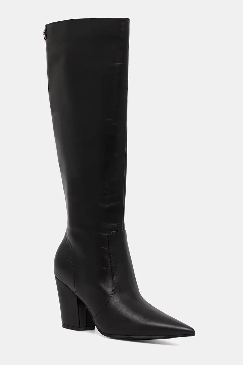 GUESS Кожени ботуши NARIEL