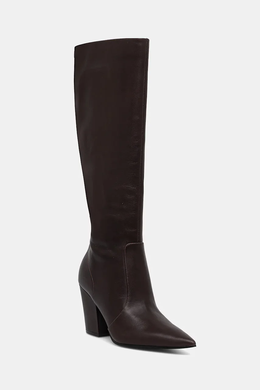 GUESS Кожени ботуши NARIEL