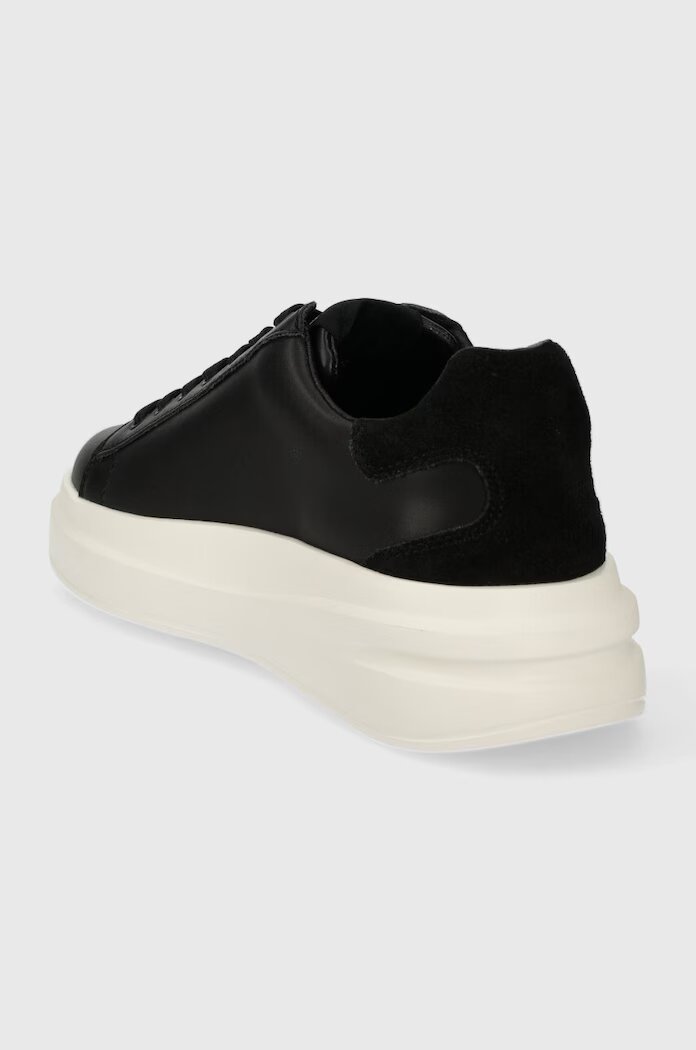 GUESS Кожени маратонки ELBINA в черно FLPVIB SUE12 FLJELB LEA12