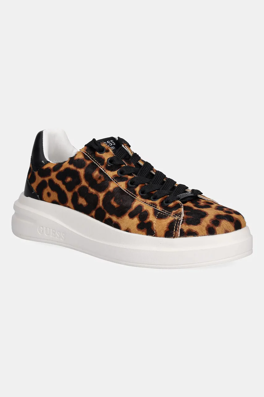 GUESS Кожени маратонки ELBINA8
