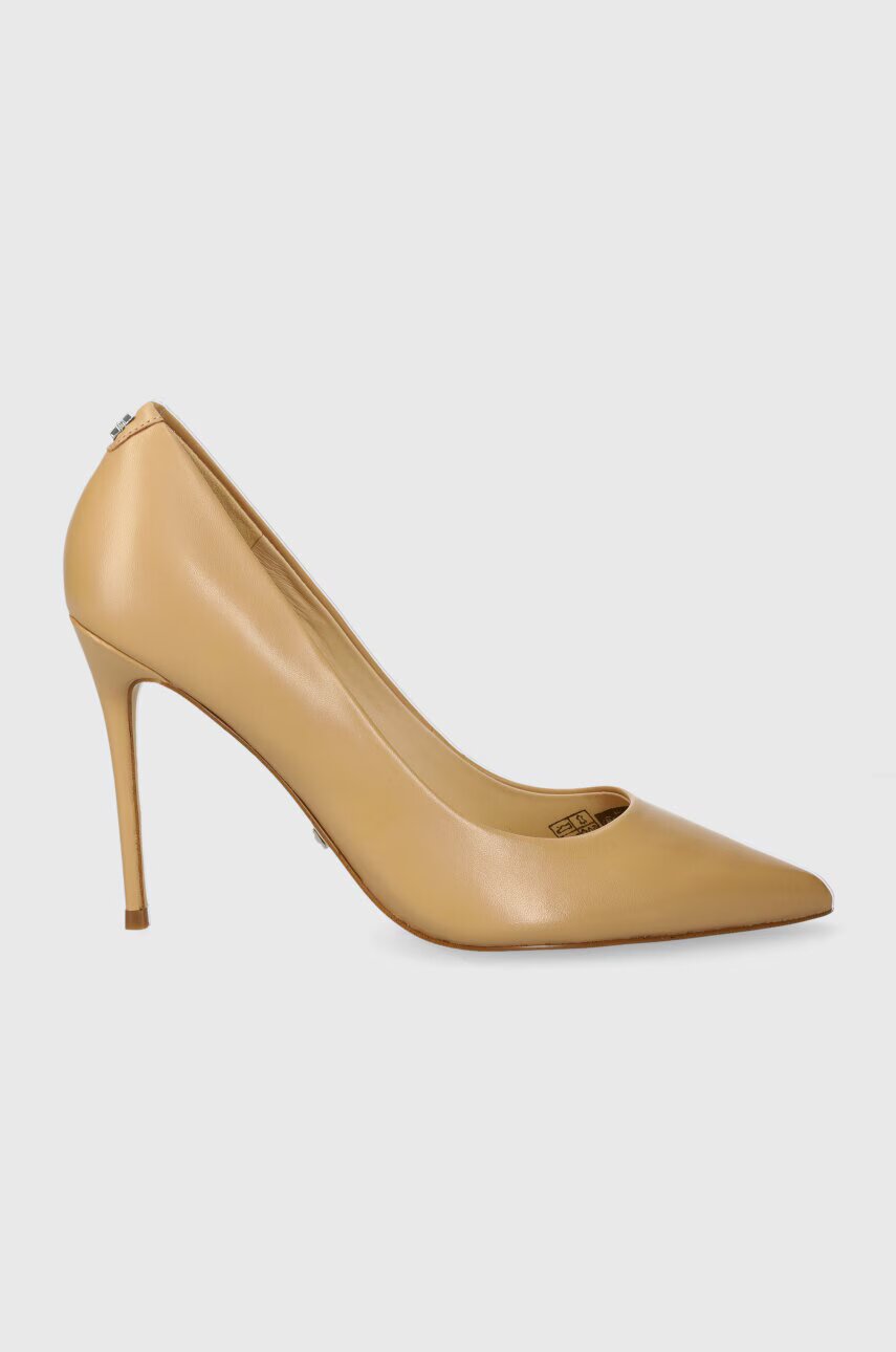 GUESS Кожени обувки с тънък ток SABALIA6