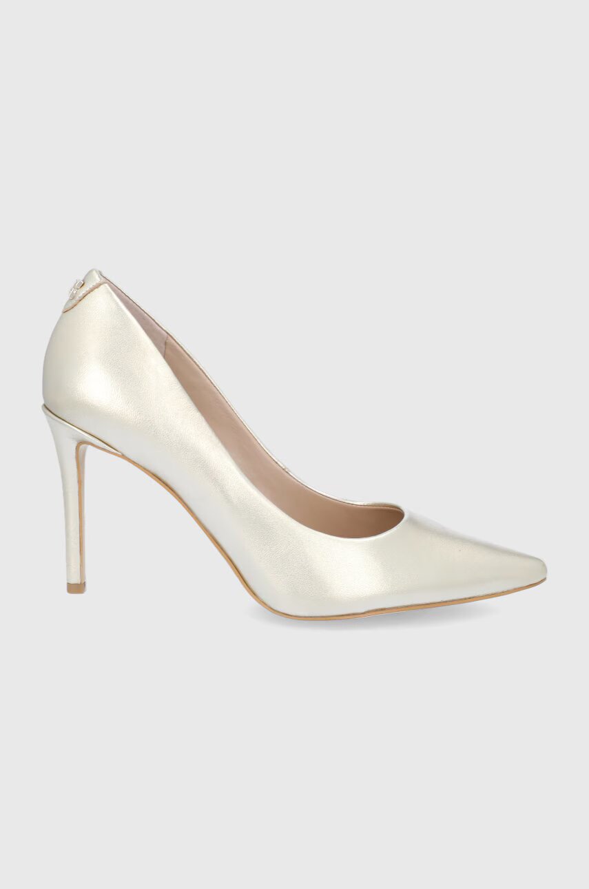 GUESS Кожени обувки с висок ток PIERA