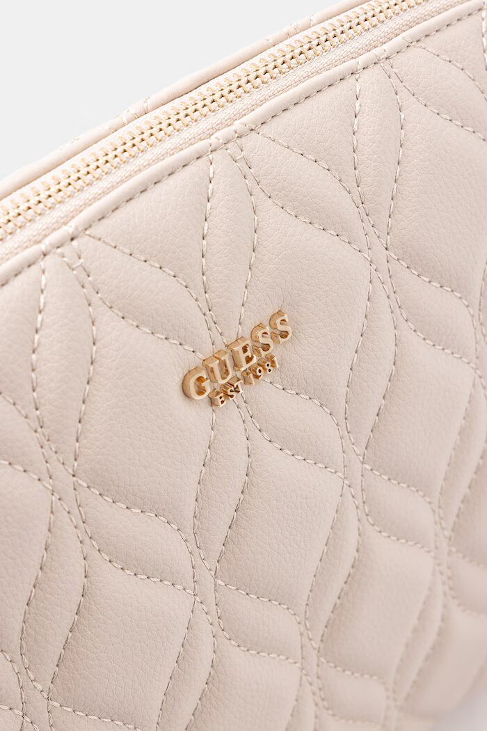 GUESS козметична чанта дамска MAXINE бежова TWQN97 33965