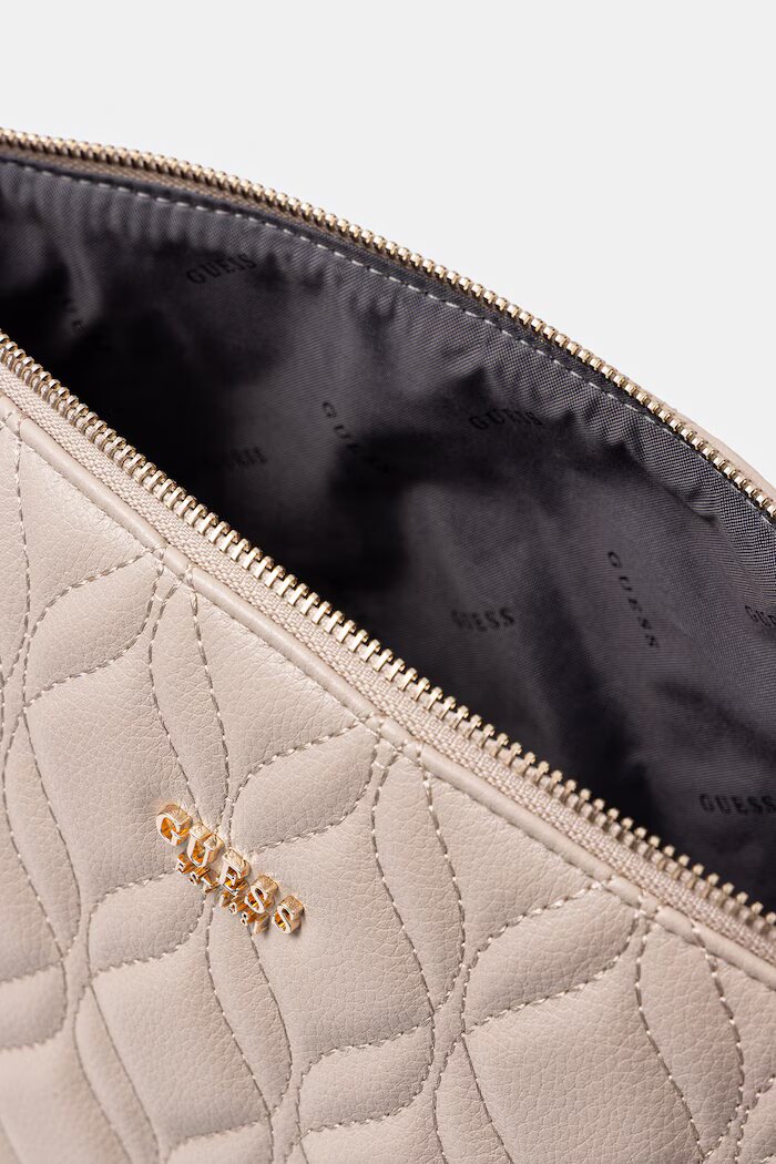 GUESS козметична чанта дамска MAXINE бежова TWQN97 33965