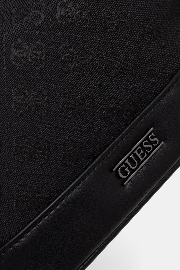 GUESS козметична чанта мъжка BOSTON черна PMBOST P6241