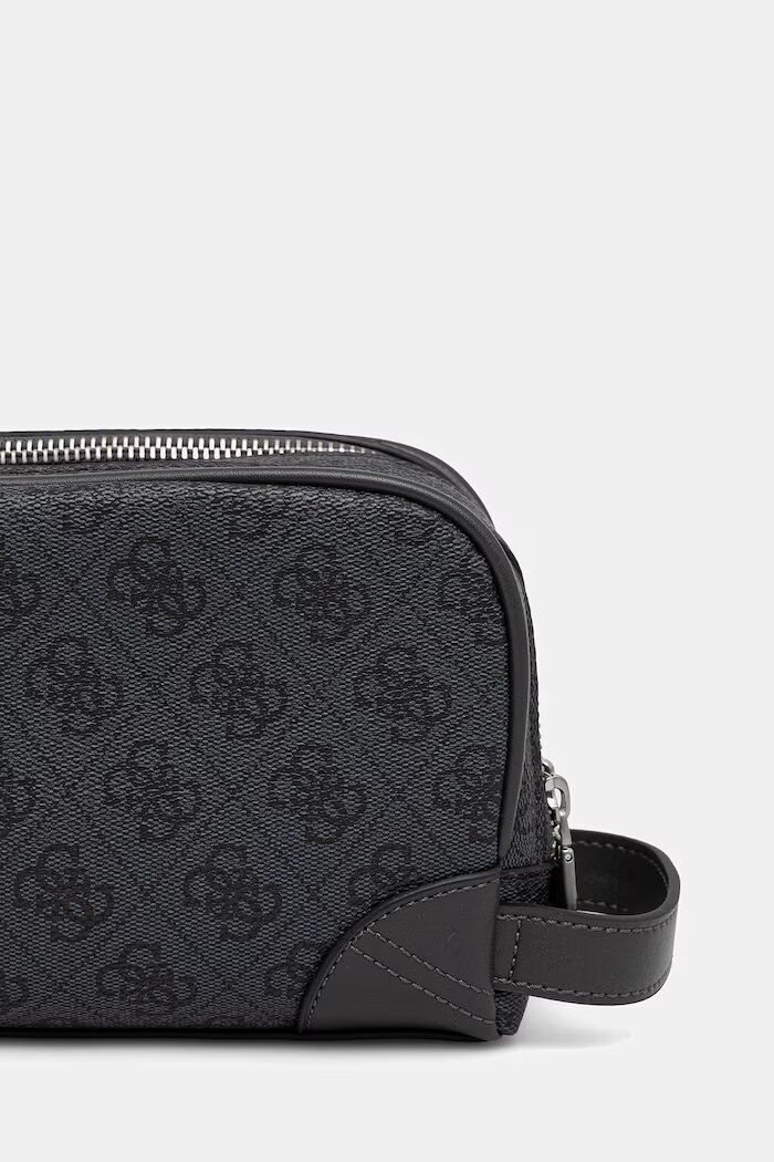 GUESS козметична чантичка за път мъжка MILANO сива PMMIPL P6261