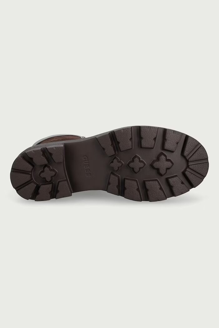 GUESS кубинки с платформа дамски YAROLEN кафяви FLFYEN ELE10