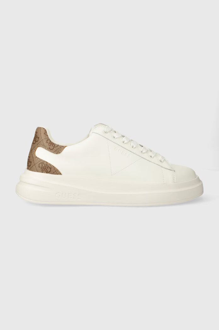 GUESS Маратонки ELBA в бяло FMPVIB LEA12