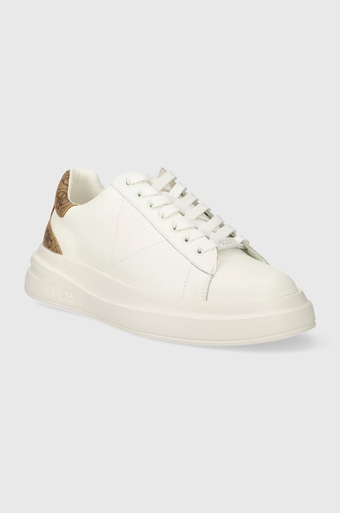 GUESS Маратонки ELBA в бяло FMPVIB LEA12