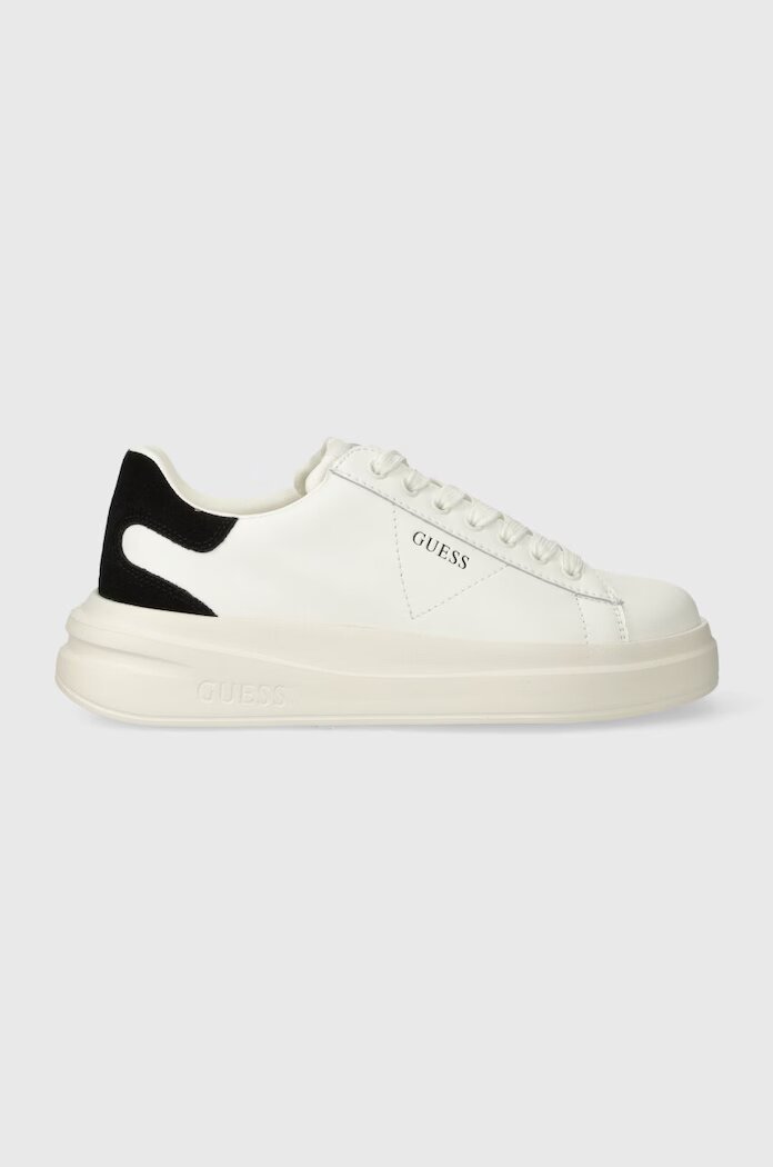 GUESS Маратонки ELBINA в бяло FLJELB LEA12 FLPVIB