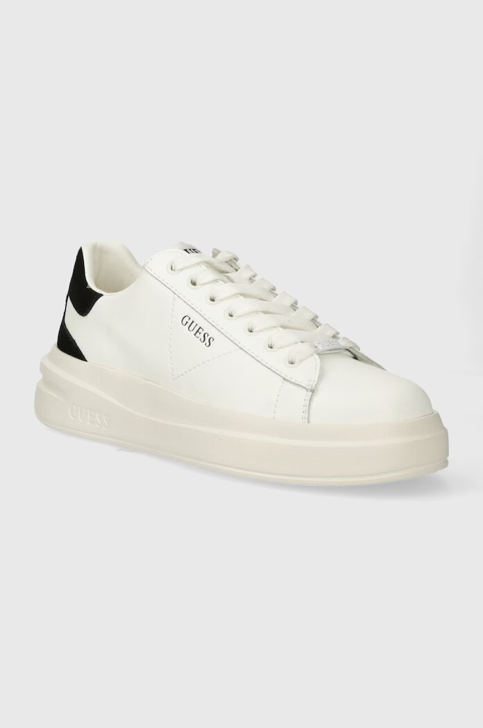 GUESS Маратонки ELBINA в бяло FLJELB LEA12 FLPVIB