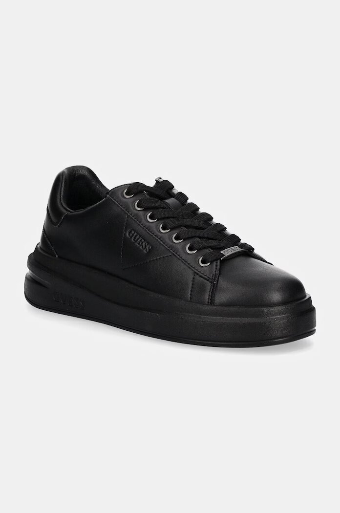 GUESS Маратонки ELBINA в черно FLFELB LEA12