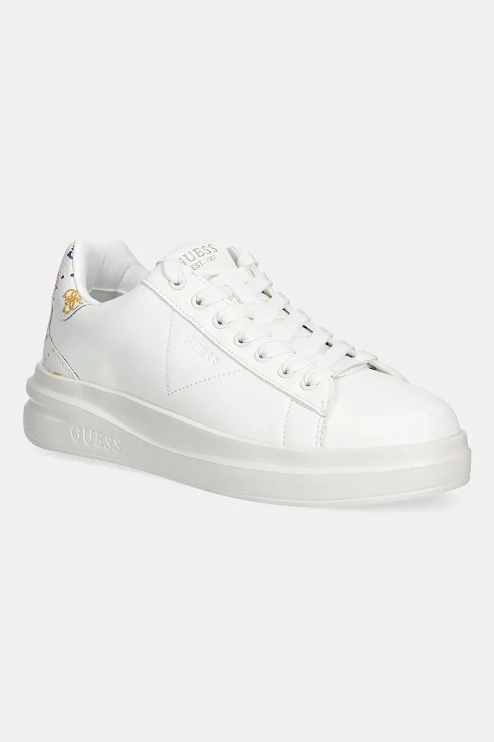 GUESS Маратонки ELBINA11 в бяло FLPE11 LEA12