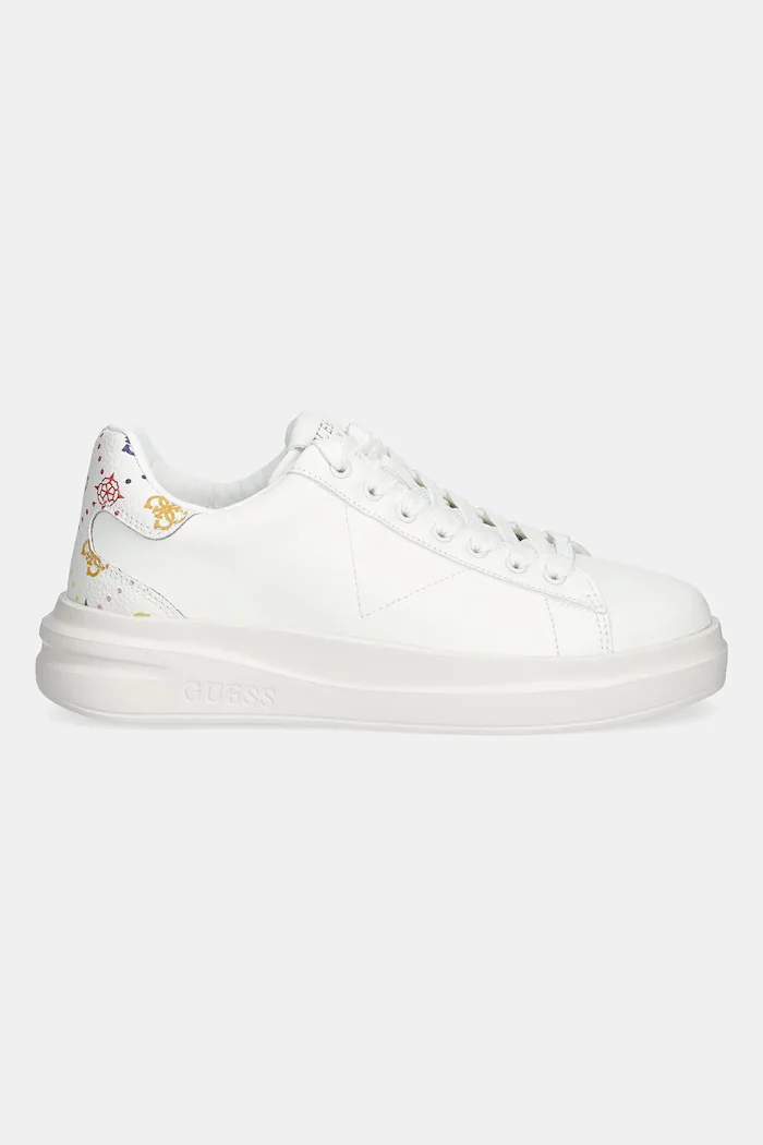 GUESS Маратонки ELBINA11 в бяло FLPE11 LEA12