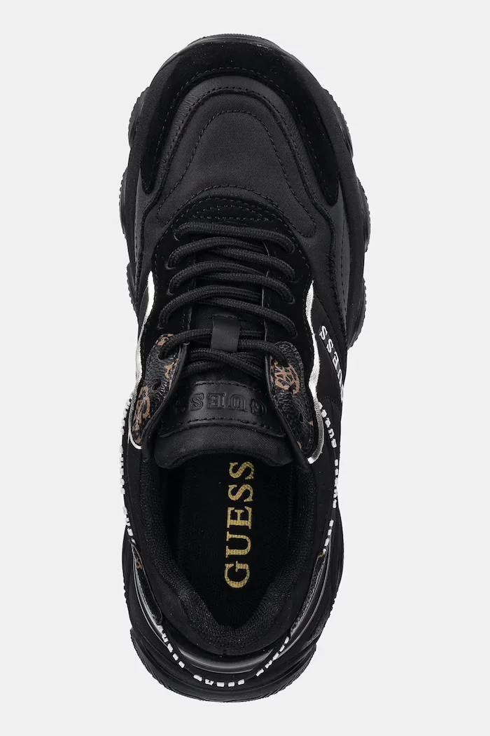 GUESS Маратонки Micola в черно FL7MIC FAL12 FLJLLI