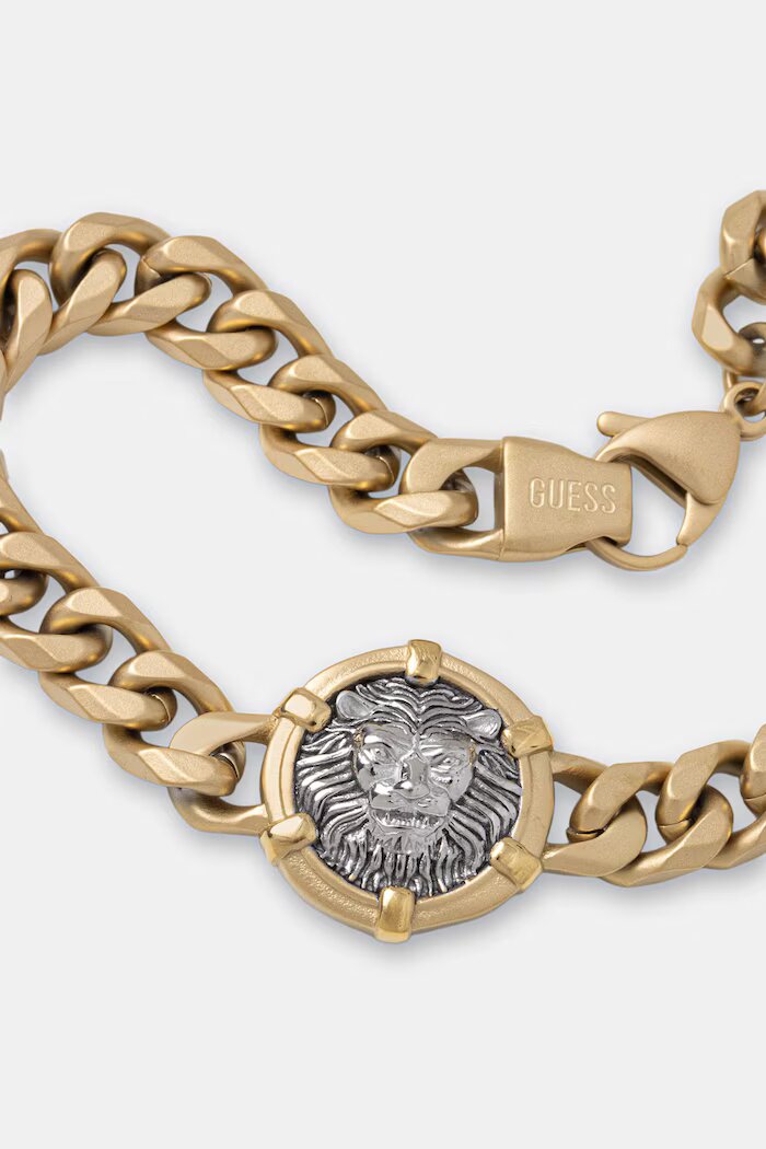 GUESS Мъжка гривна LION LEGACY JUMB06 060JW