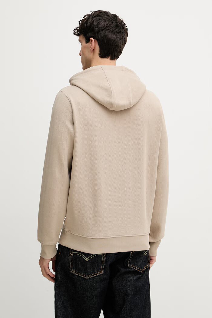 GUESS мъжки памучен суичър бежова M6GQ04 K3009