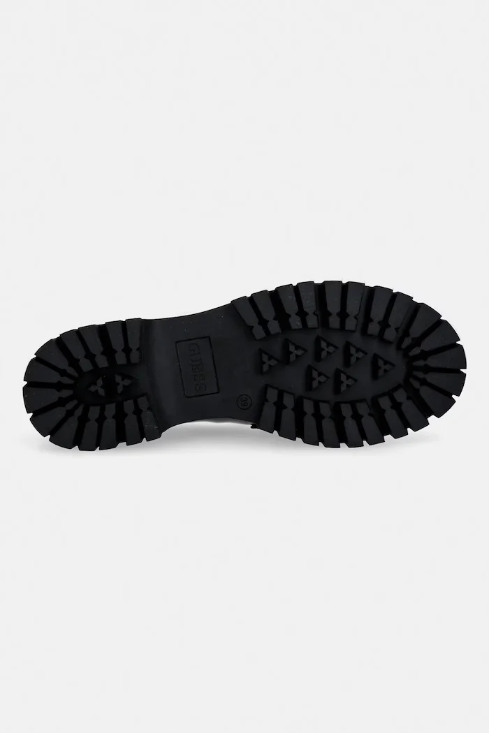 GUESS Мокасини ALMER в червено с платформа FLPALR ELE14