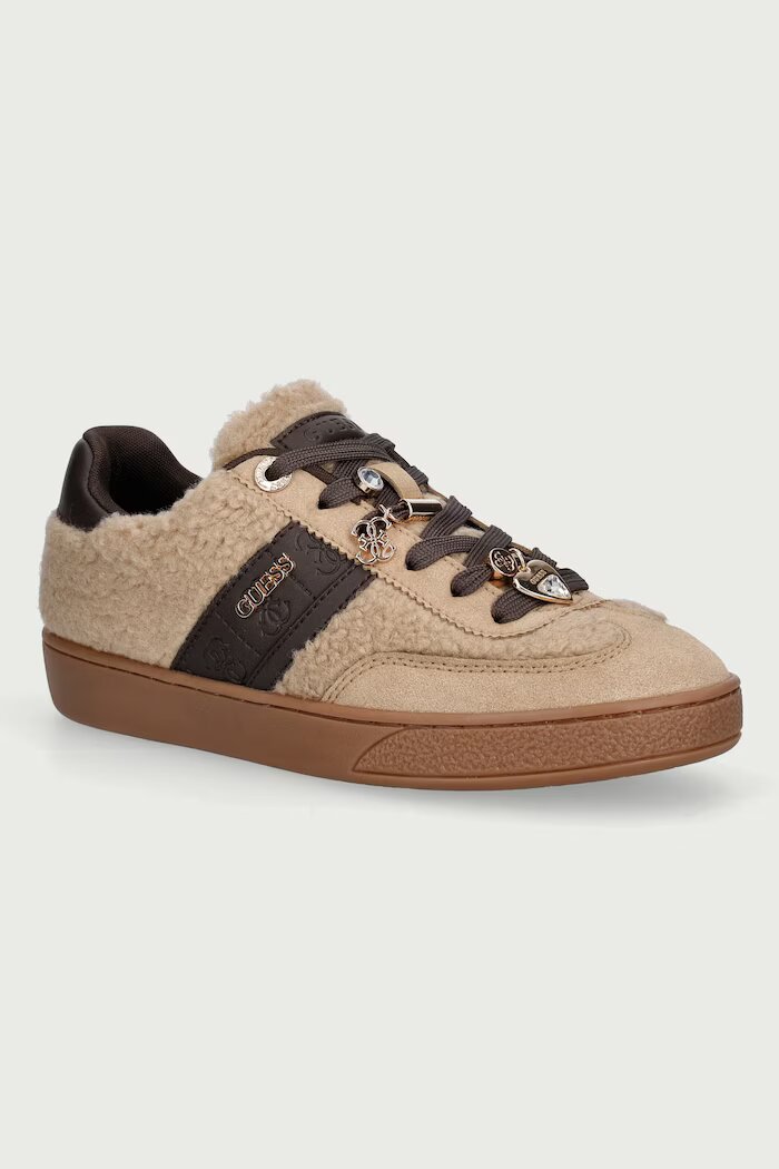 GUESS NAOKI3 маратонки дамски бежови FLFN3A FUR12