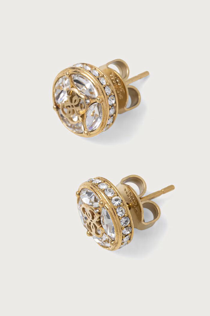 GUESS обици дамски от неръждаема стомана 4G SUPREME JUBE06.395JW
