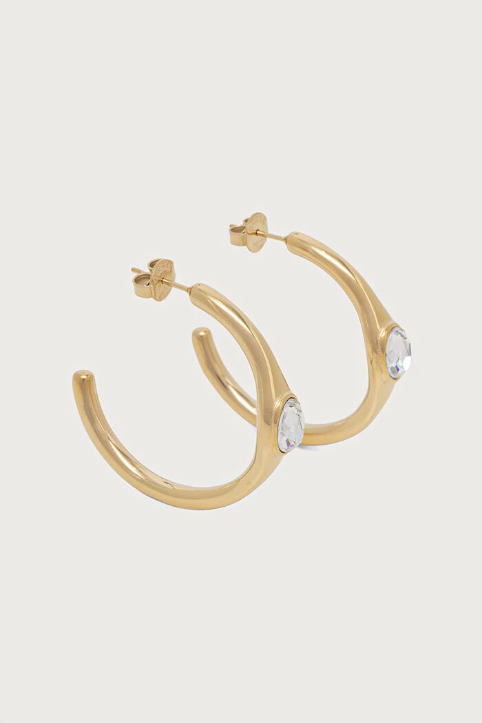 GUESS обици дамски от неръждаема стомана DIVINE JUBE06.306JW
