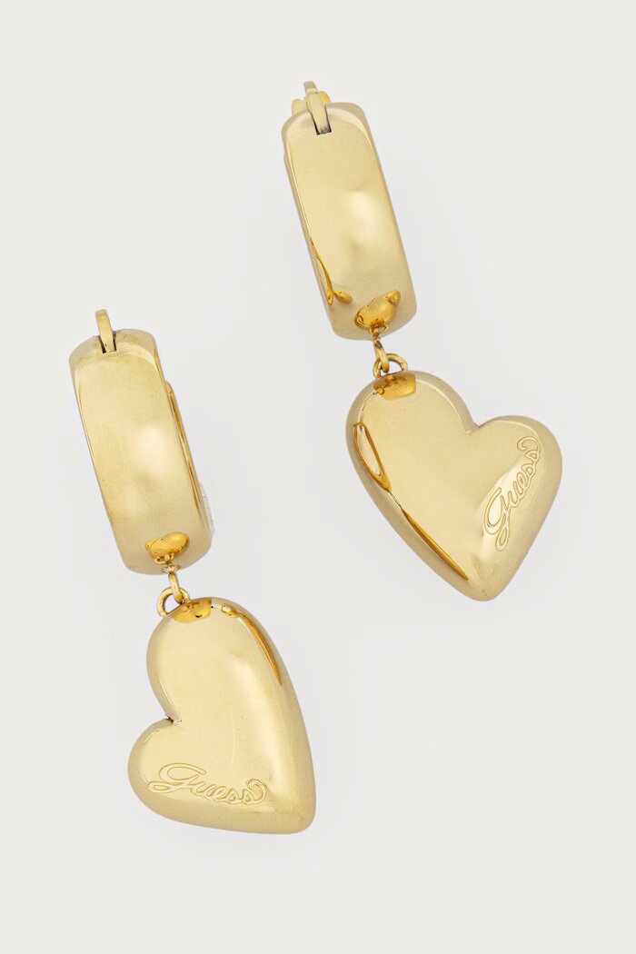 GUESS обици дамски от неръждаема стомана GOLDEN LOVE JUBE06.456JW