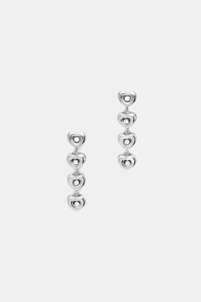 GUESS Обици L.O.V.E.